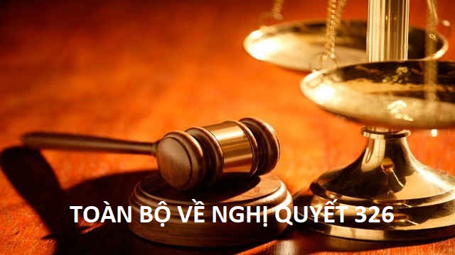 NGHỊ quyết 326