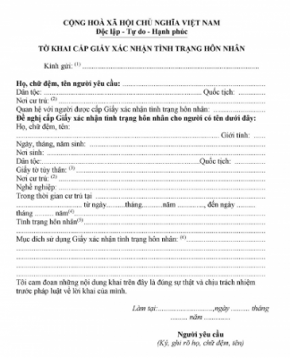 to-khai-xac-nhan-tinh-trang-hon-nhan